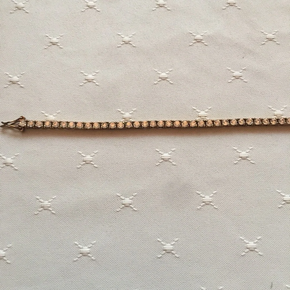 Vintage 14k Gold Tennis Bracelet